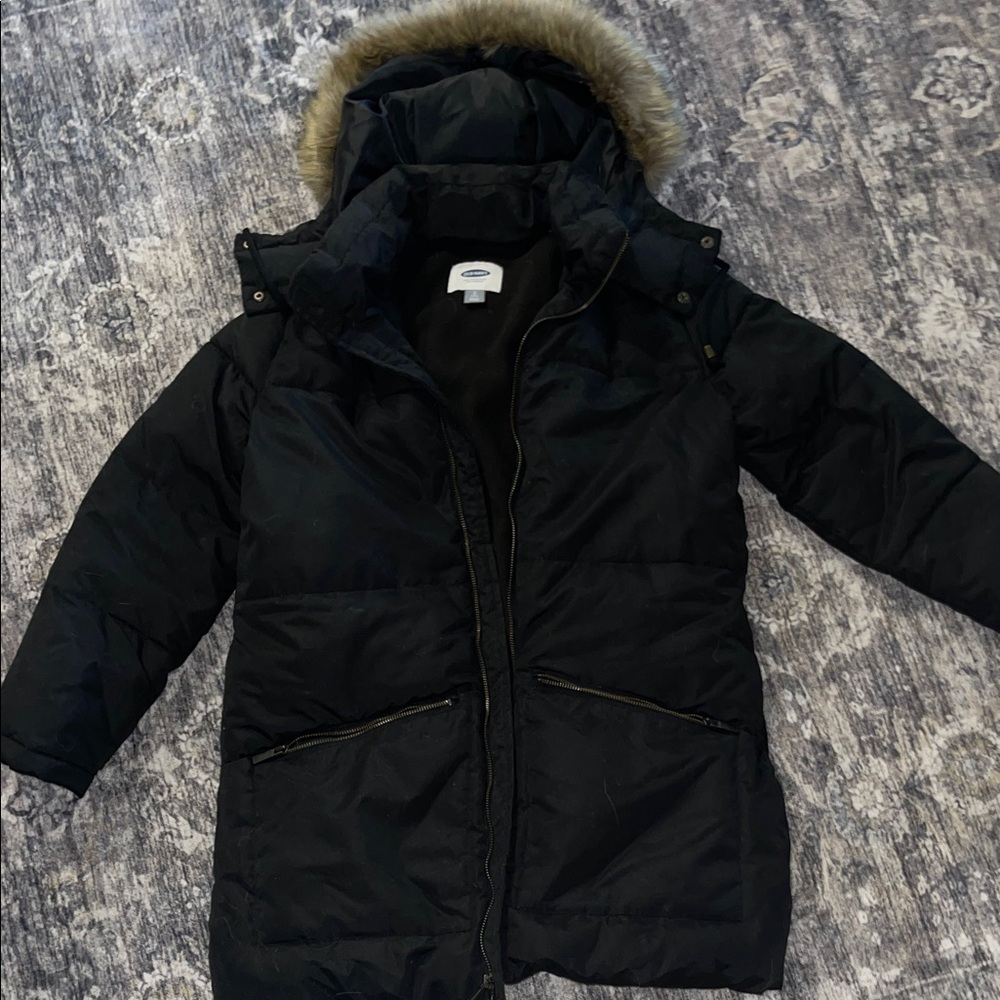 Old Navy Black Petite Coat
